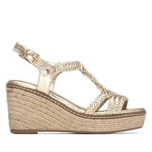 NEW XTI women's open toe sandals in gold